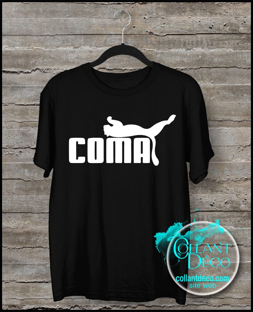T-Shirt :COMA (puma) – Collant Déco/VisionGrafik